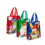 Geanta cadou - 3 tipuri - 25 x 31 x 10 cm - 12 buc / pachet
