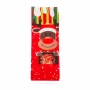 Învelitoare pentru sticle - model Ren - poliester - 32 x 12.5 cm