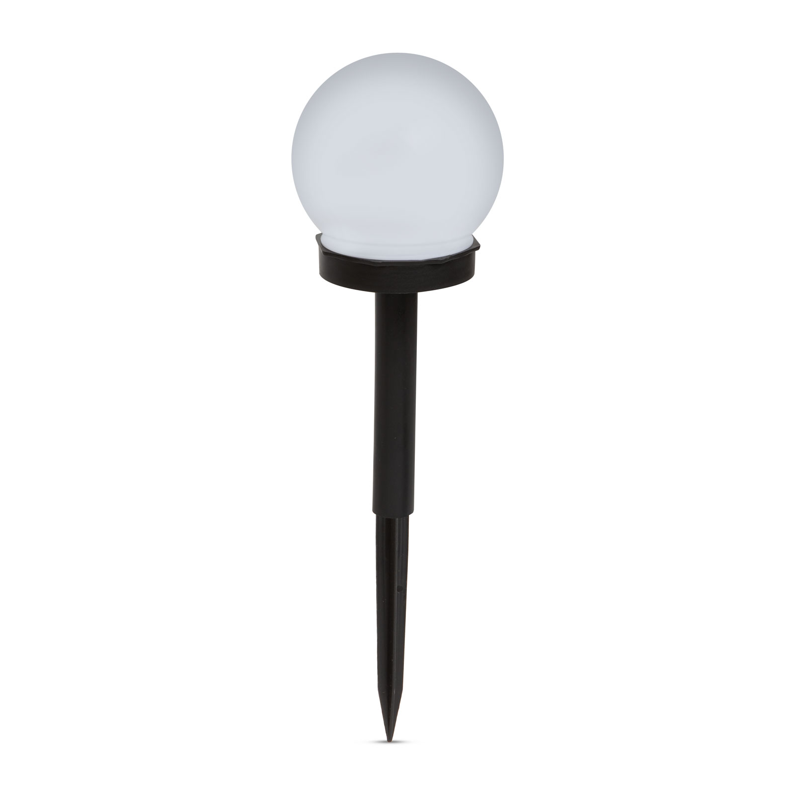 Lampa solara LED - sferică, alb rece - Ø10 cm thumb
