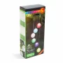 Lampă solară suspendată - sfere de cristal - cu LED RGB - 78 x 12,5 cm