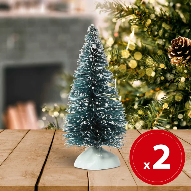 Mini decor pin artificial - nins - 7.6 cm - 2 buc / pachet
