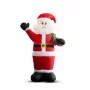 Moș Crăciun gonflabil - 180 cm - IP44 - 2 LED-uri - rețea