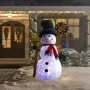 Om de zăpadă gonflabil - 120 cm - IP44 - LED color RGB - 100 - 240V