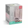 Perdea luminoasă - 100 LEDuri - albă - IP44 - 2,2 m - 8 programe