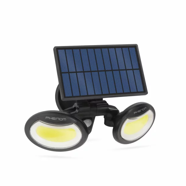 Reflector solar cu senzor de mișcare și cap rotativ - 2 LED-uri COB