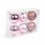 Set decor pentru brad - auriu deschis - 6 piese / set