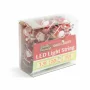 Șir de lumini LED - formă de Moș Crăciun  - 2,2 metri - 20 LEDuri - alb cald - 2 x AA