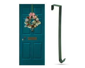 Suport coroniță pentru ușă - metalic - verde
