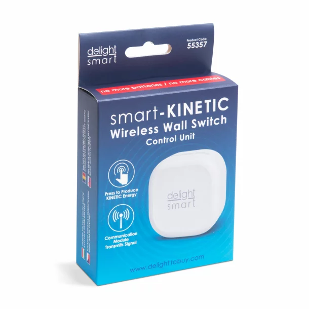Unitate de control a comutatorului Smart-Kinetic - 100-240V AC, max 15A - Amazon Alexa, Google Home, IFTTT