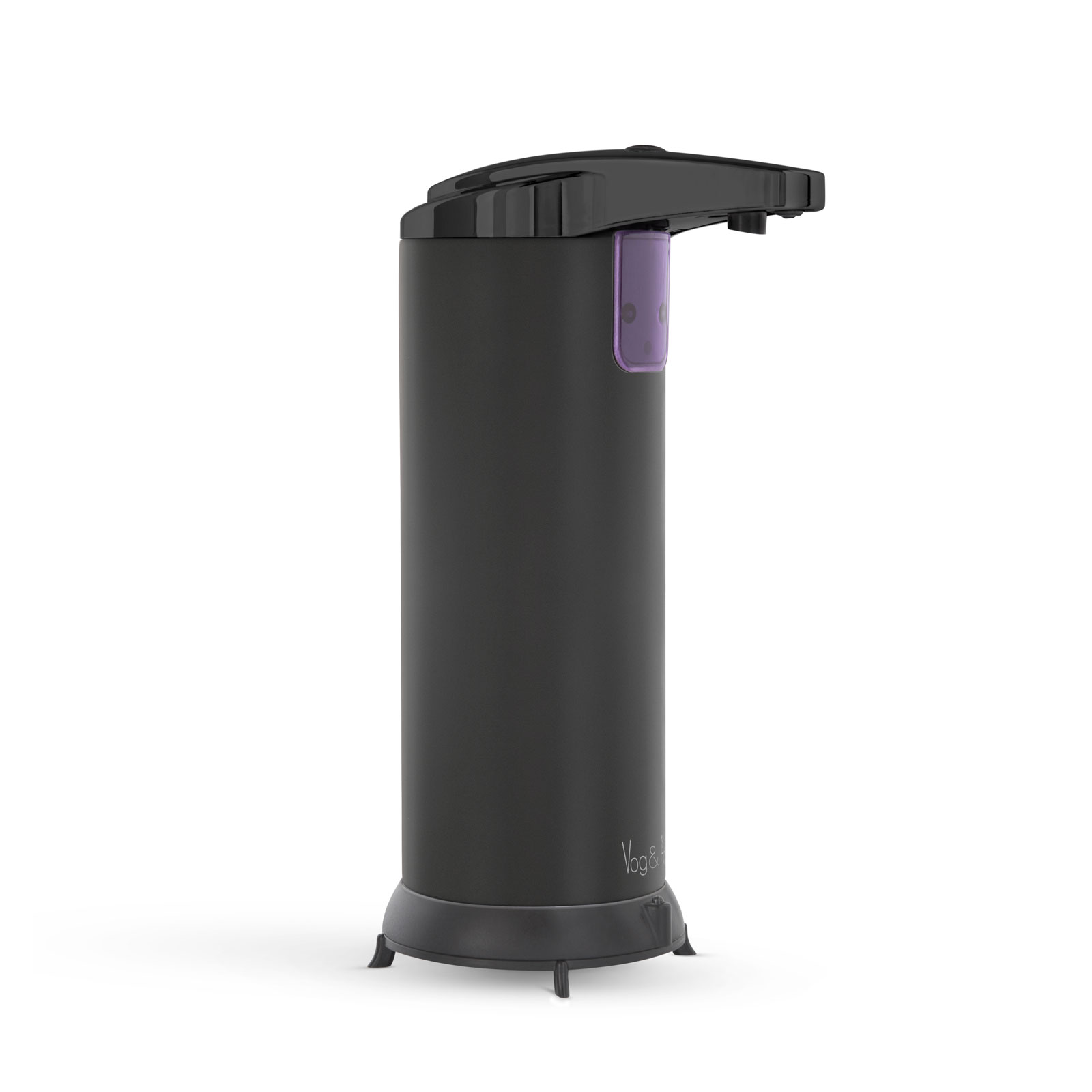 Vog und Arths - Dozator automat de săpun lichid - 220 ml- stand alone, cu baterie - negru mat thumb