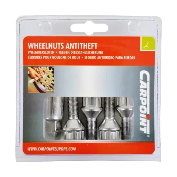 Prezoane antifurt jante conice M12x1,25mm 4buc - Tip A-Resigilat,