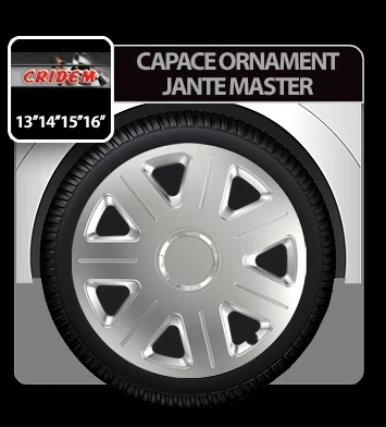 Wheel covers Master 4pcs - Silver - 15''-Resealed, thumb