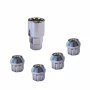 Anti-theft wheel bolts nut 4pcs conical M12x1,5mm - Type F-Resealed,