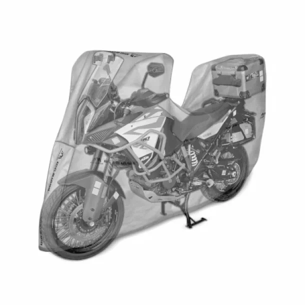 Prelata motocicleta Basic Garage - Adventure Box