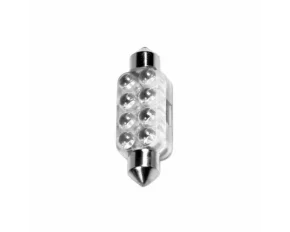 LED type bulb 12V soffit with 8 LEDs 13x44mm SV8,5-8 1pc - White Y