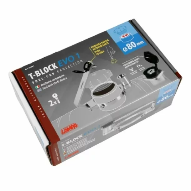 Antifurt combustibil camion T-Block Evo 1 - O 80mm
