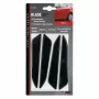 Blade, adhesive door edge protectors, 4 pcs set - Carbon Look