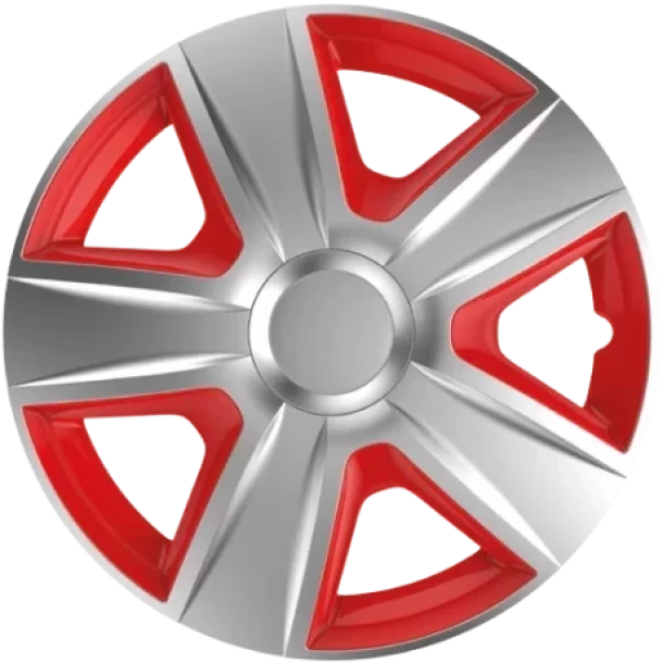 Wheel covers Esprit SR 4pcs - Silver/Red - 16&#039;&#039;-Resealed,