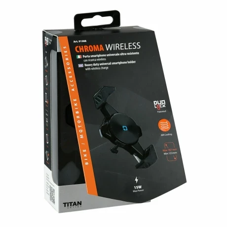 Chroma Wireless 15W-os univerzalis tok, az Opti Line mobiltelefon tartokhoz, telefon atloja 131-186mm thumb