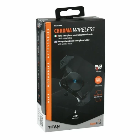 Chroma Wireless 15W-os univerzalis tok, az Opti Line mobiltelefon tartokhoz, telefon atloja 131-186mm thumb