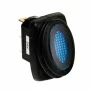 Intrerupator basculant impermeabil Micro, 12V/24V - 10A, lumina LED - Albastru