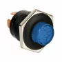 Button switch with Led light - 12/24V - Blue