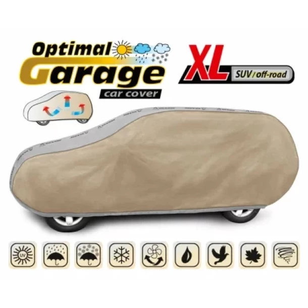 Optimal Garage komplet autotakaro ponyva - XL - SUV/Off-Road-ujra lezarva,