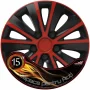 Set capace roti auto Cridem Rapide 4buc - Rosu/Negru - 15&#039;&#039;-Resigilat,