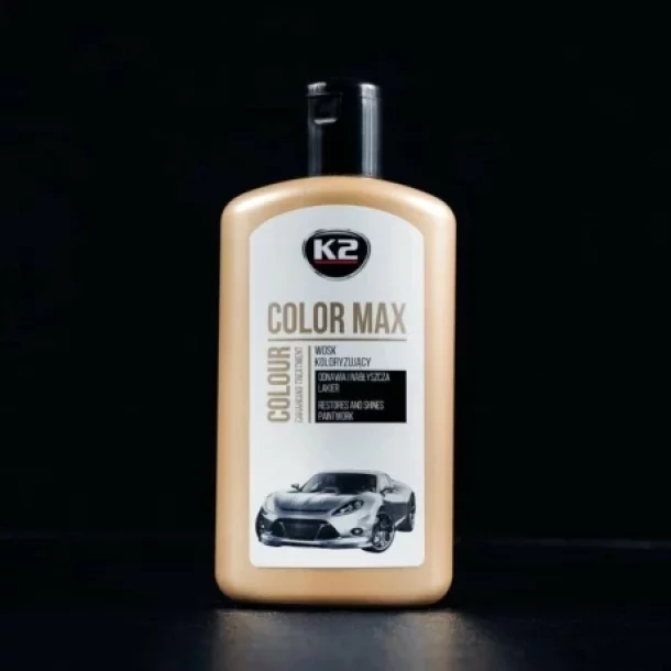 Car coloring wax Color Max K2, 250ml - White