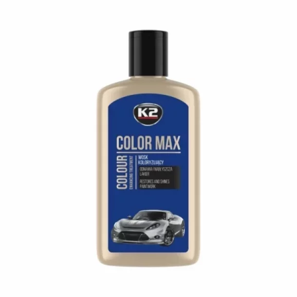 Autoszinezo viasz Color Max K2, 250ml - Kek