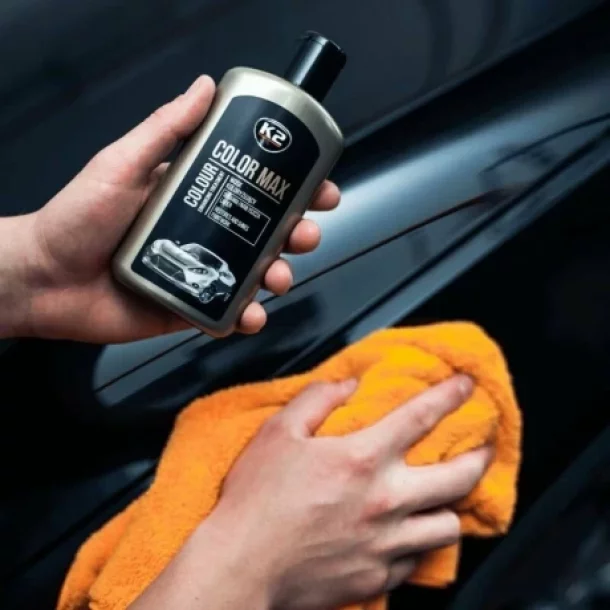 Car coloring wax Color Max K2, 250ml - Black