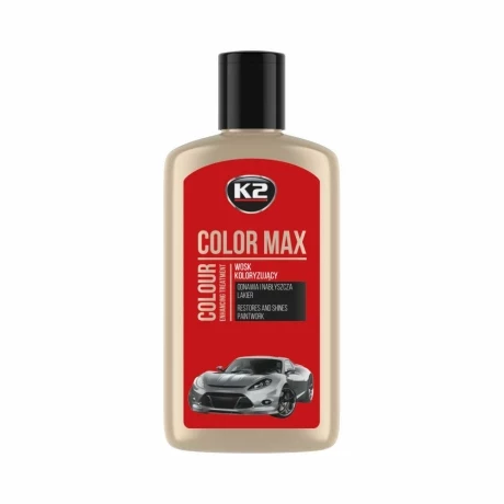 Autoszinezo viasz Color Max K2, 250ml - Piros thumb