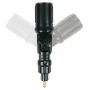 Adapter socket, 120° swivel joint 12/24V-Resealed,