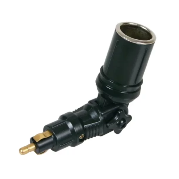 Adapter socket, 120° swivel joint 12/24V-Resealed,