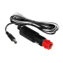 Cigarette lighter plug with jack connector, 12/24V-Resealed,