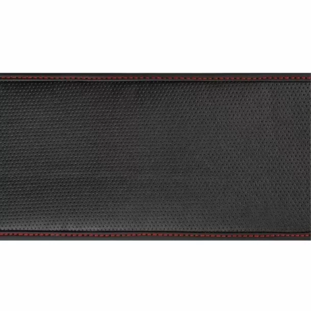 Husa volan camion elasticizata Skin-Cover, din Skeentex Negru/Rosu - M - O 44/46cm