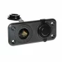 Priza auto incorporabila dubla, montaj interior sau exterior, 12/24V 20A, Ext-2 - Lampa