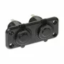 Priza auto incorporabila dubla, montaj interior sau exterior, 12/24V 20A, Ext-2 - Lampa