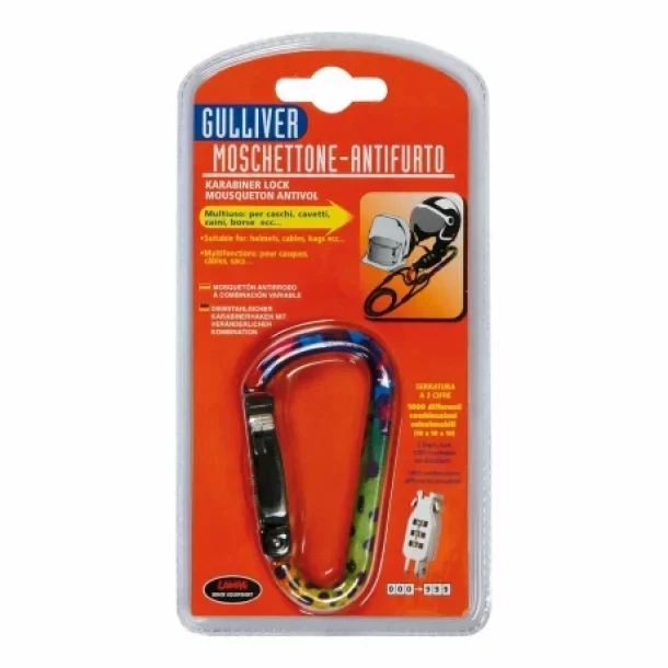 Gulliver, carabiner lock - Multicolor