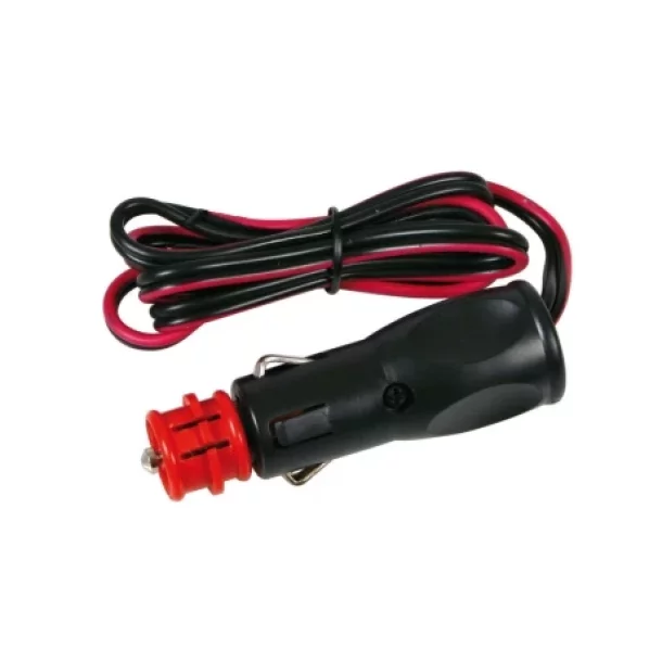 Universal cigarette lighter plug with cable 12/24V-Resealed,