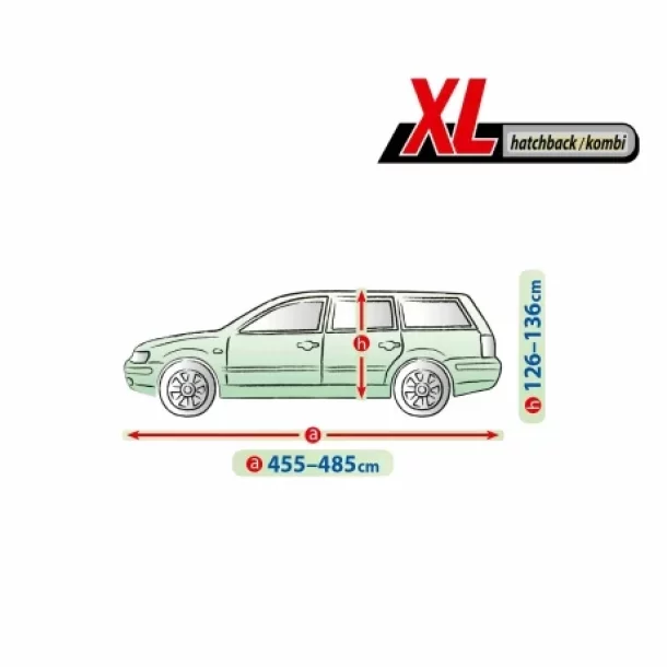 Membrane Garage komplet autotakaro ponyva, teljesen vizallo es legatereszto - Xl - Hatchback/Kombi