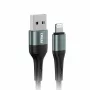 Cablu de date si incarcare USB la tip Lightning, 3A, 100cm, FullLINK Amio