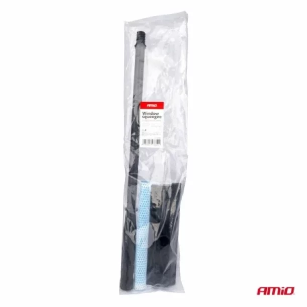 Racleta pentru spalat geam cu maner de plastic Amio, 20x54cm