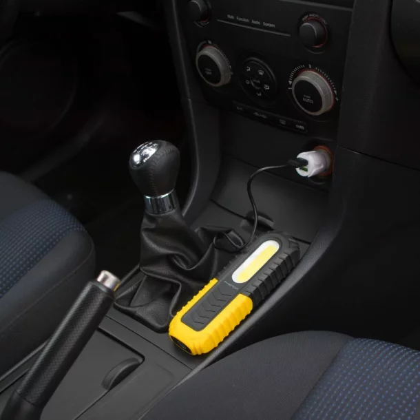 Lampa de lucru 2 in 1 - LED COB - Tip C - cu acumulator