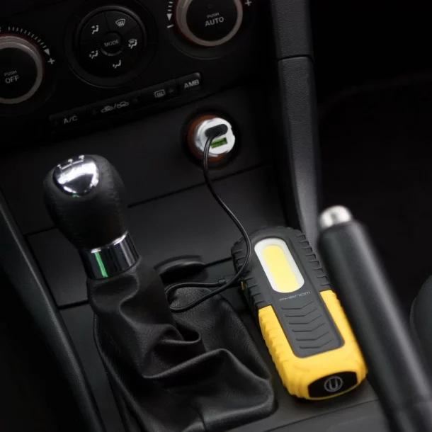 Lampa de lucru 2 in 1 - LED COB - Tip C - cu acumulator