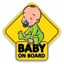 Baby on Board sticker, 15x11cm, Type-1