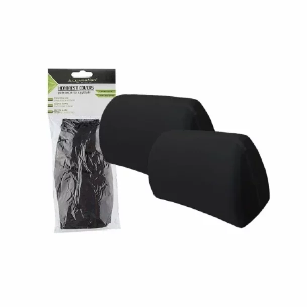 Huse tetiere scaun Carmotion 2buc - Negru