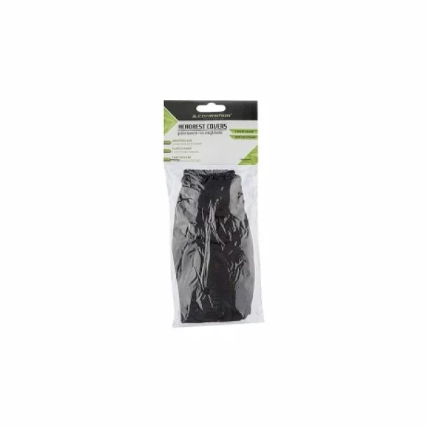 Huse tetiere scaun Carmotion 2buc - Negru