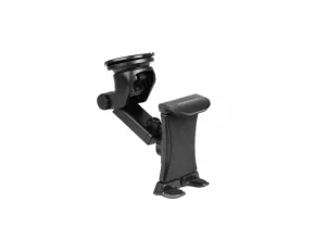 Suport telefon mobil cu ventuza, deschidere 100-200mm, cu ajustare in 6 puncte, Negru