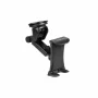 Mobile phone holder with suction cup, opening 100-200mm, with 6-point adjustment, Black